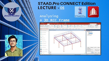 Staad Pro Connect Edition : 06 3D RCC Frame