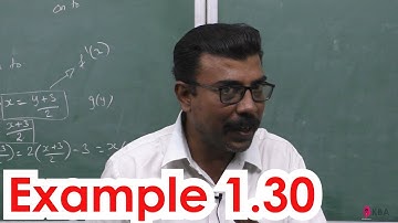 30. Maths | Sets, Relations & Functions | Example 1.30