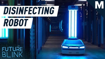 This Disinfecting Robot Uses UV Light To Protect Us | Strictly Robots