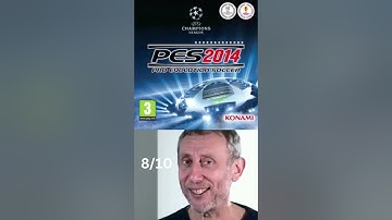 Ranking Every PES Game #shorts