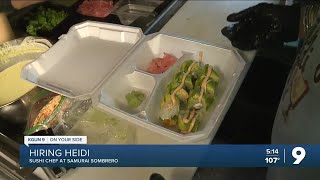 Hiring Heidi Samurai Sombrero