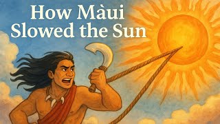 [8] How Māui Slowed the Sun | Legend from New Zealand| Legends Before Bedtime