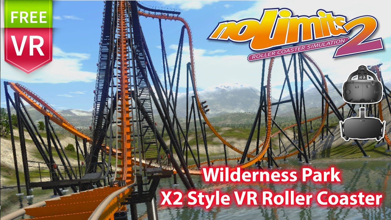 Wilderness Park 3d Vr Roller Coaster Nolimits 2 Roller Coaster Simulation Full Hd 1080 60fps Youtube