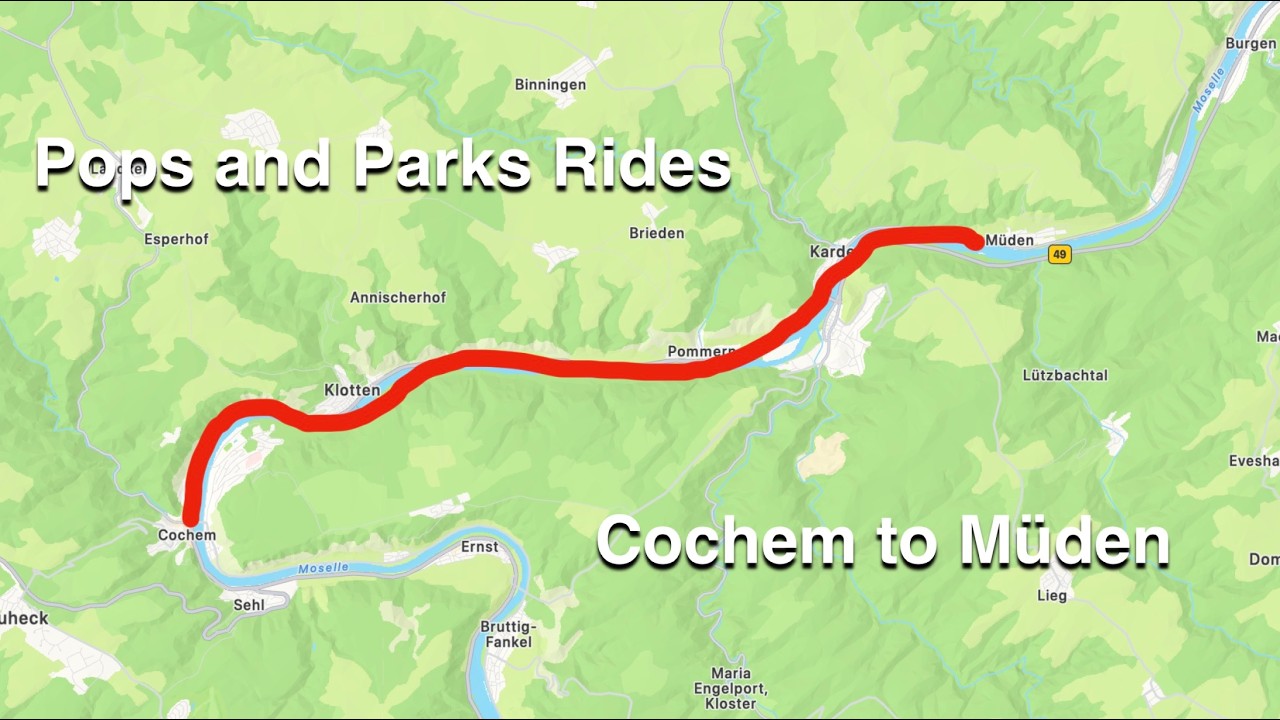 Mosel River Bike and Barge Tour: Cochem to Müden Day 6 Part 1