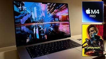 Cyberpunk 2077 on MacBook M4 Pro: Madness