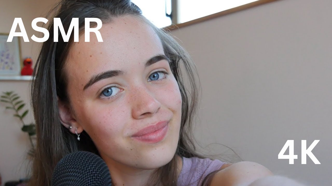 My First ASMR Video In 4K! (Trying out my new camera!! Scratching, tapping, ect)