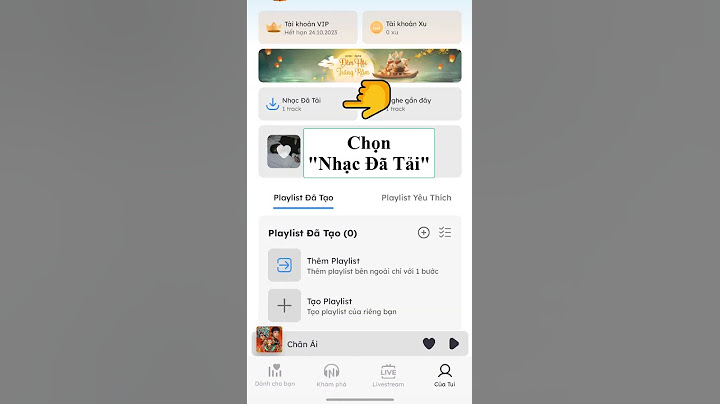 Cách đồng bộ hóa nhaccuatui vào nhạc ip năm 2024