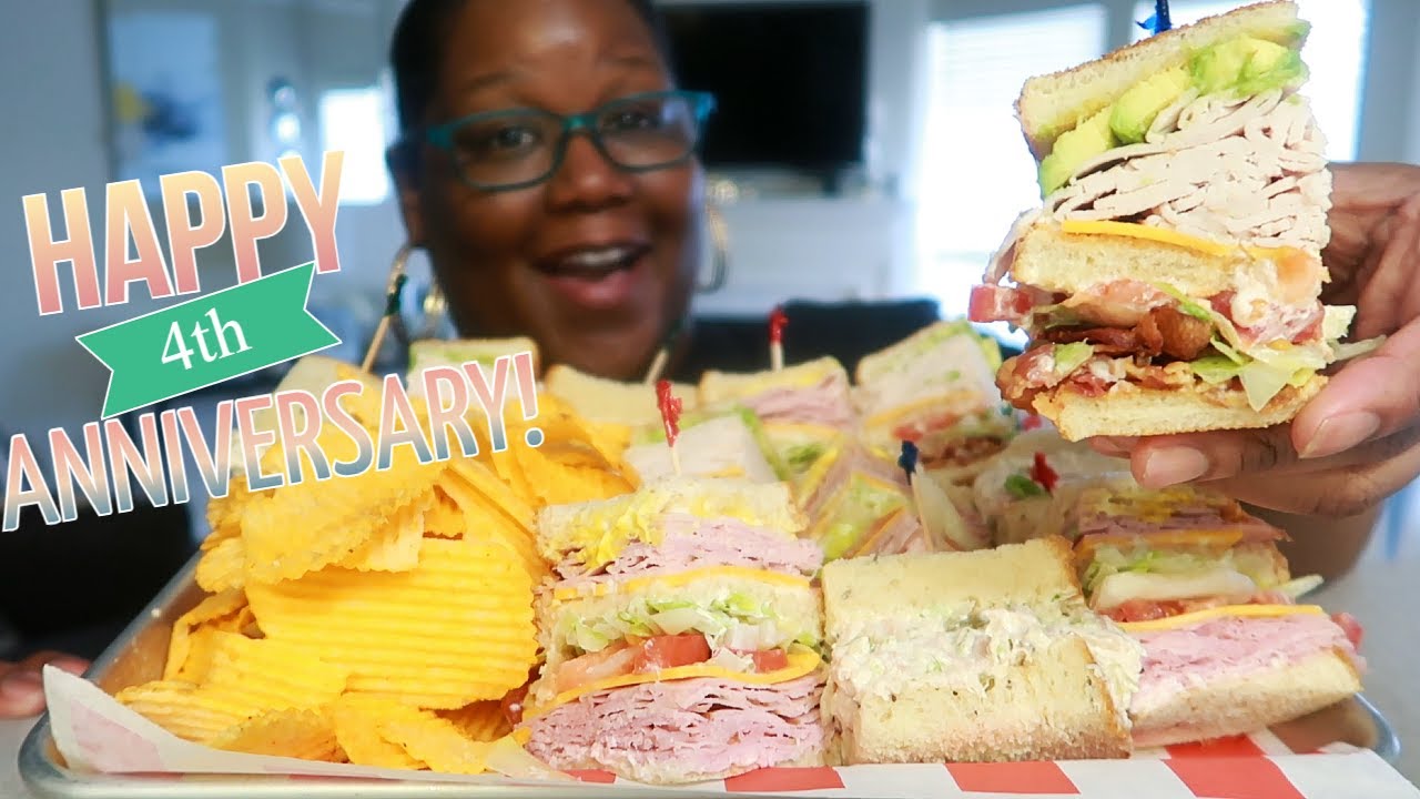 BUILD A COLD SANDWICH PLATTER WITH ME! TURKEY AVOCADO CLUB HAM AND CHEESE CHICKEN SALAD