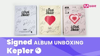 [Mwave shop] Unboxing Kep1er [LOVESTRUCK!] Album💿