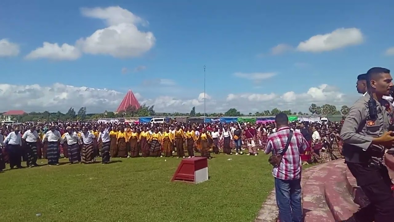 Gawi masal,Hardiknas kab kupang 2025