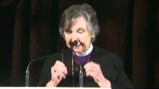 Bishop Jane Holmes Dixon receives Walter Cronkite Faith & Freedom Award