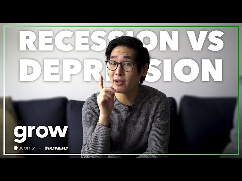 What’s the difference between a recession and a depression?