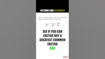 Factoring Polynomials Factoring Cubic Expressions