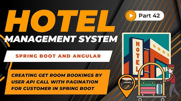 Get Room Bookings API By User in Spring Boot | Hotel Management Project | Spring Boot + Angular |#42
