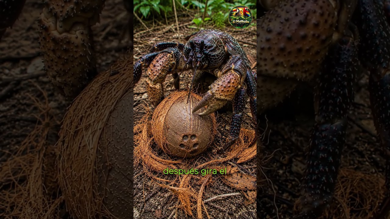 ¡no necesita machete! ¡esas pinzas hacen todo el trabajo! #viral #reels #wildlife  #animals