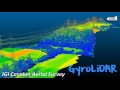 3D сканирование ЛЭП, облако точек. Пример работы воздушного лазерного комплекса GyroLiDAR.