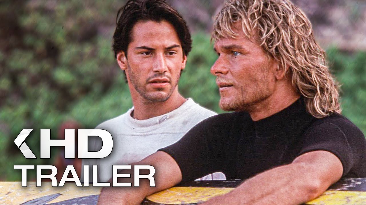 GEFÄHRLICHE BRANDUNG Trailer German Deutsch (1991) Keanu Reeves, Patrick Swayze
