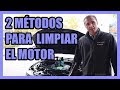 2 métodos para lavar y limpiar el motor de un coche