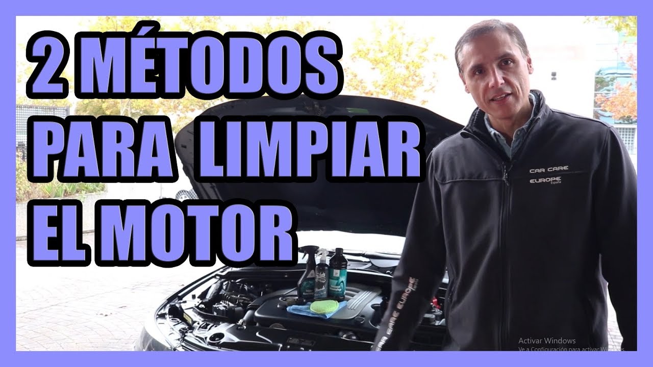 TRUCOS  Como Limpiar el Motor del Coche - La Mejor Manera de Lavar un Motor  