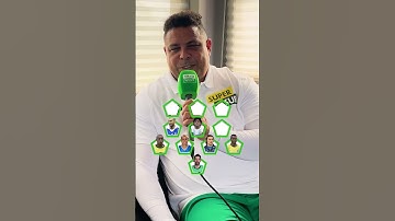 Ronaldo Nazario picks his all-time ULTIMATE XI! 🔥
