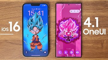 iOS 16 vs OneUI 4.1 COMPARISON - WHICH IS THE BEST?