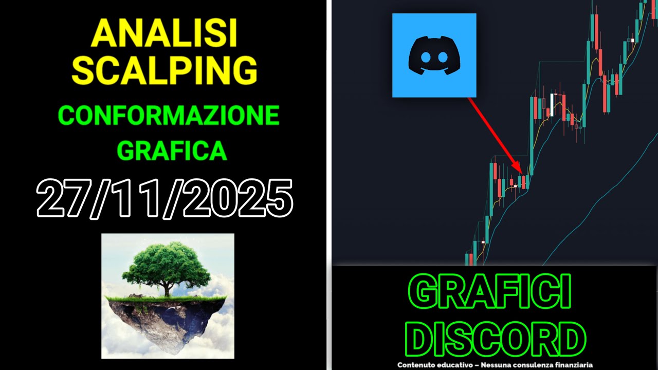 🏝️ Scalping Crypto Ita | Conformazioni Grafiche – 27/11/2025 