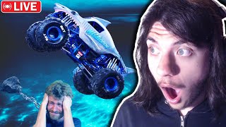 Reacting to Monster Jam + DLE Games (Waffle Edition) @Tanmannerism
