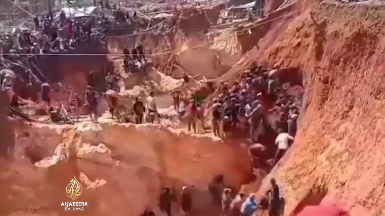 انتشال 16 جثة بعد انهيار منجم في فنزويلا