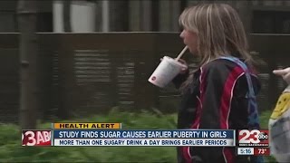 Study: Early puberty in girls linked to soft drinks screenshot 4