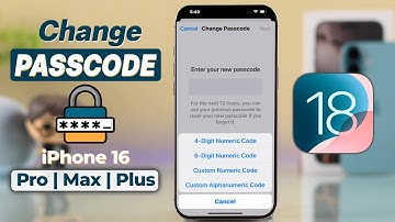 How to Change Passcode On iPhone 16