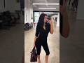 Kylie Jenner Gives CEO Vibes in Khy Office in All-Black Chic Outfit #kyliejennerstyle #shorts