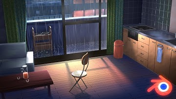 How to make anime environments in Blender Part #2