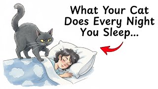 The One Strange Thing Your Cat Does Every Night While You Sleep (You’ll Be Shocked!)