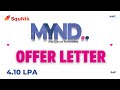 Mynd- Offer Letter | SquNik