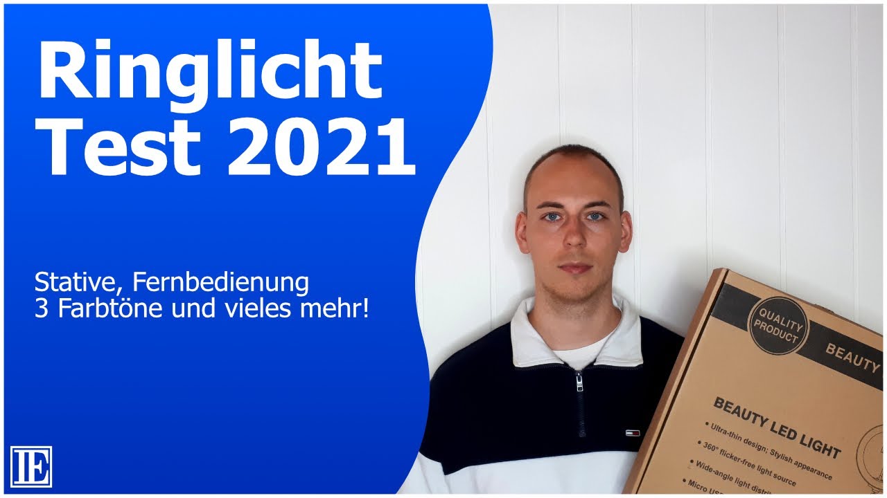 Günstiges Ringlicht für Handys im Test | mit Stativ & Fernbedienung