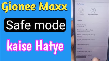 Gionee max ka safe mode kaise hatye? safe mode in Gionee mobile #technicalgrhindi 👍