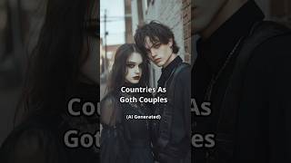 AI Draws Countries As Goth Couples