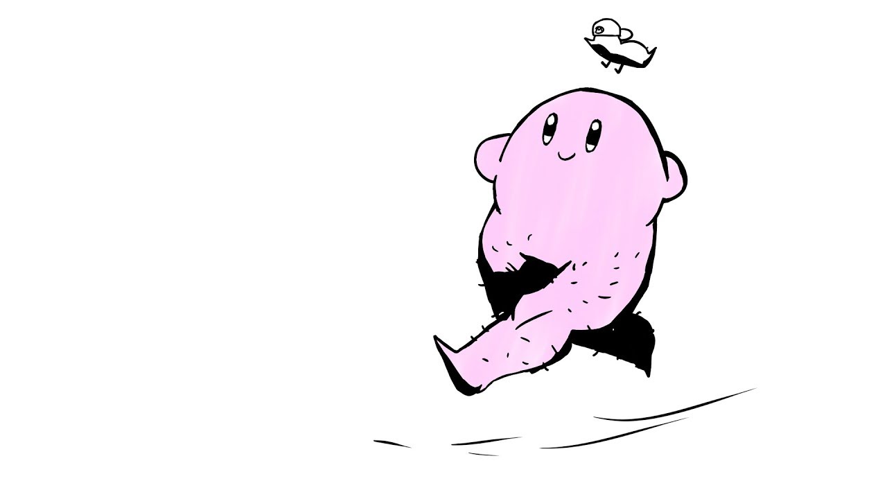 Kirby with mf legs. 