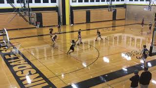 11 man communication Basketball drill