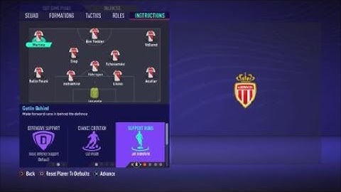 FIFA 21 Custom Tactics - Recreate 4-3-3 of Monaco + Instructions - Replicate real system
