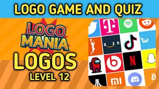 Logo Mania Answer Logo Game And Quiz, Level 12.