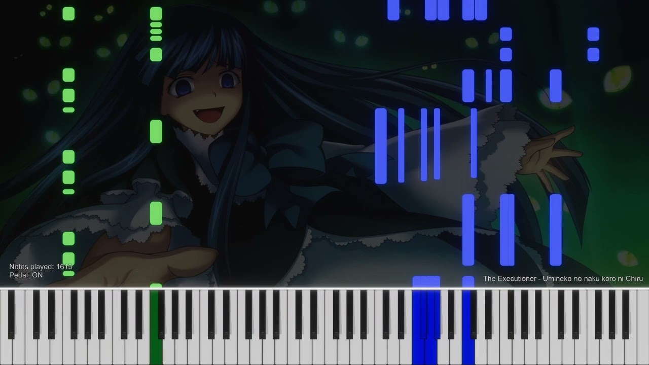 [Piano] The Executioner - Umineko Chiru | ピアノ」うみねこのなく頃に散