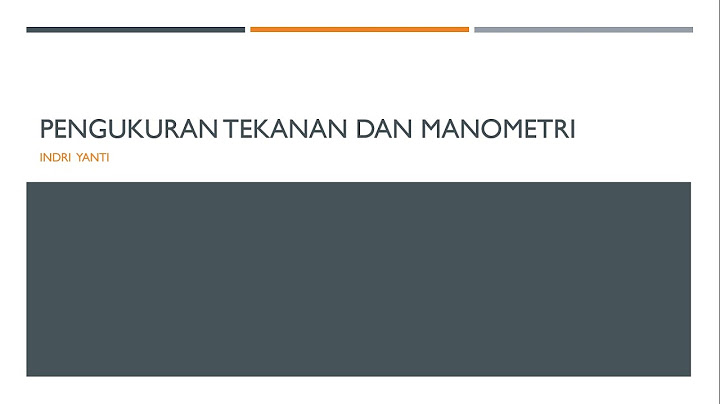 Jelaskan apa yang dimaksud dengan tekanan gauge dan tuliskan persamaannya?