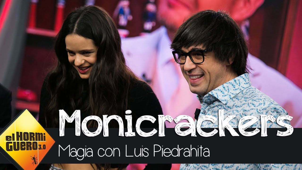 antena 3 vis a vis Rosalía se divierte con Luis Piedrahita y los Monicrackers - El Hormiguero 3.0
