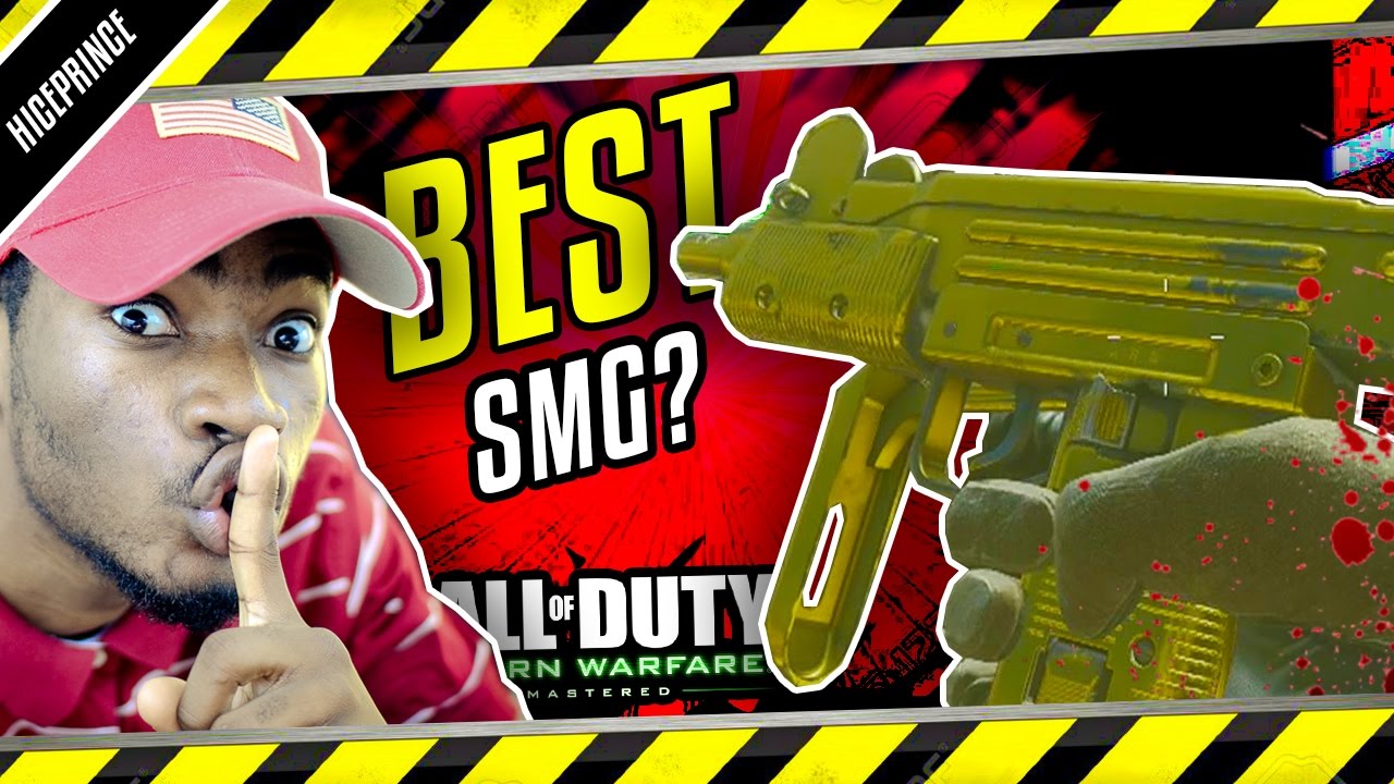 THE BEST SMG GUN?! - Modern Warfare Remastered "MINI UZI" LIVE Gameplay (MWR Best SMG)