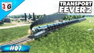 PRIMEIRO TRANSPORT DE ÓLEO USANDO TREM - TRANSPORT FEVER 2 #07 screenshot 1