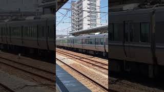 【JR西日本】普通列車　近江八幡駅