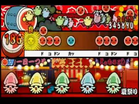 太鼓の達人ぽ～たぶるDX 夏祭り（むずかしい） オート