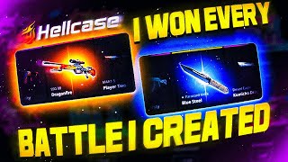 Huge $3000 Profit in Every Battle I Created | Hellcase Case Opening