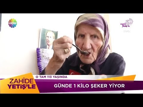 Günde bir kilo şeker yiyor!